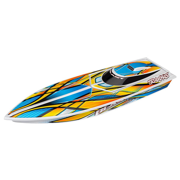 Traxxas Blast 24" High Performance RTR Race Boat (Orange) w/TQ 2.4GHz Radio, Battery & DC Charger Default Title