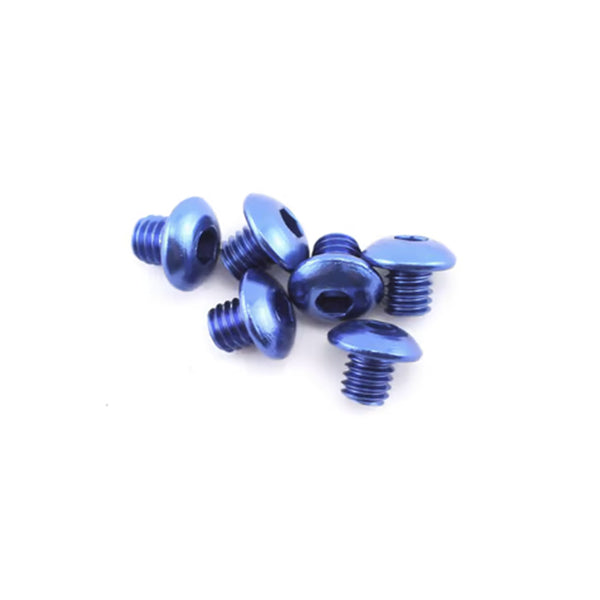 Traxxas 4x4mm Aluminum Button Head Screws (Blue) (6) Default Title