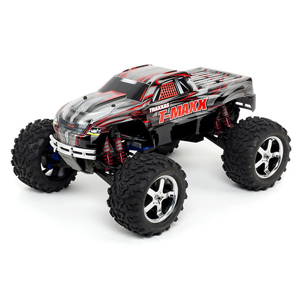 Traxxas T-Maxx 3.3 4WD RTR Nitro Monster Truck (Black) w/TQi, TSM, Telemetry, Battery & DC Charger Default Title