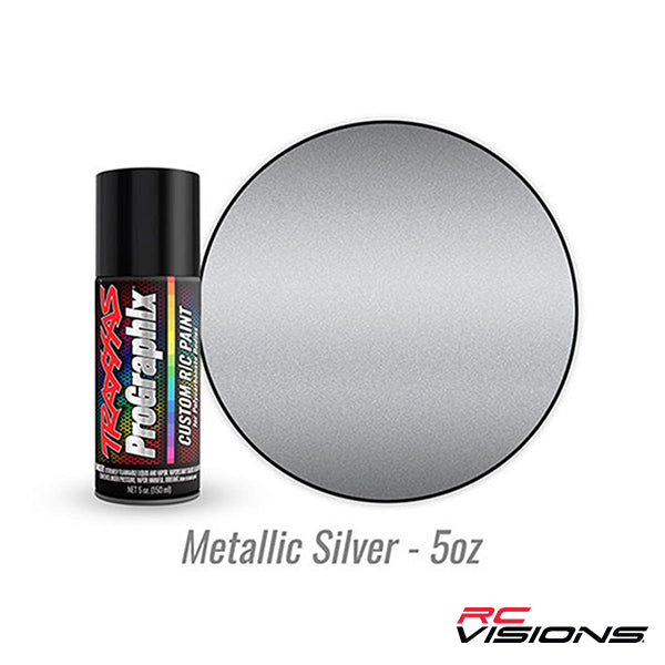 Traxxas Body Paint Metallic Silver 5oz Default Title