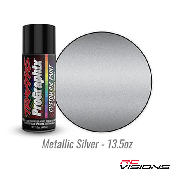 Traxxas Body Paint Metallic Silver 13.5 oz Default Title