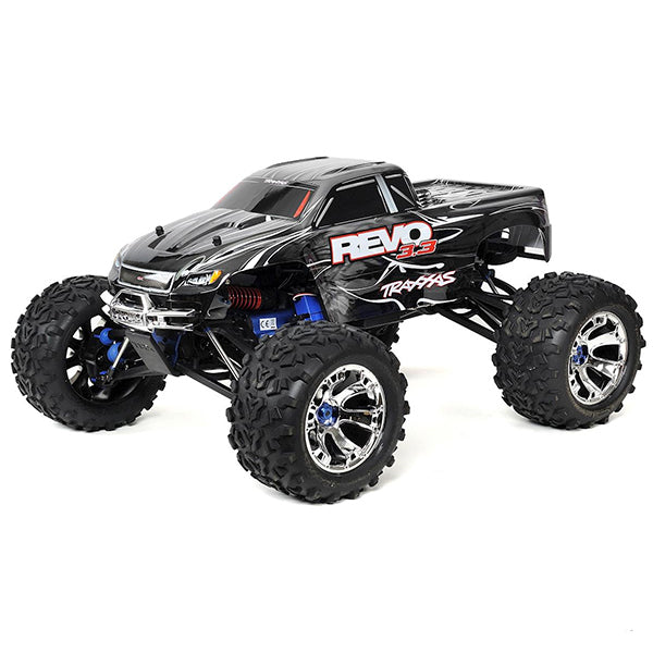 Traxxas Revo 3.3 4WD RTR Nitro Monster Truck w/TQi 2.4Ghz Radio, TSM, Batteries & DC Charger