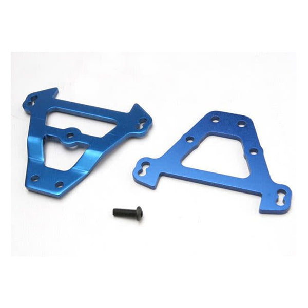 Traxxas Aluminum Bulkhead Tie Bars (Blue)