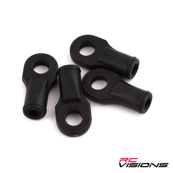 Traxxas Rod ends, Revo (large, for rear toe link only) (4) Default Title