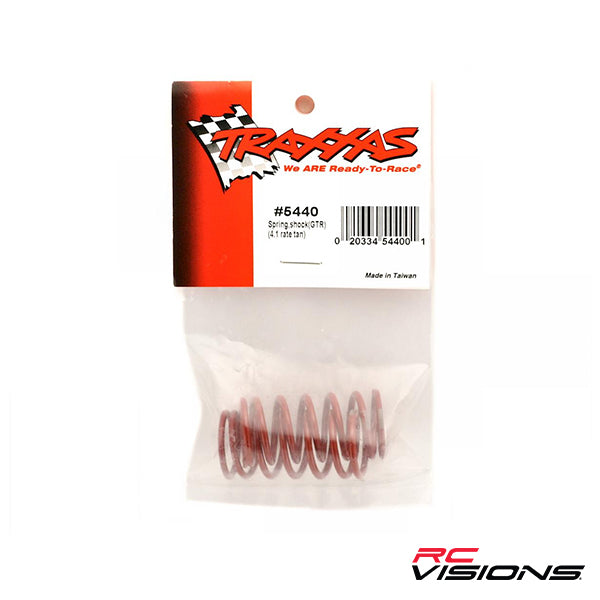 Traxxas Shock Springs (Tan - GTR 4.1) (2) (Revo) Default Title