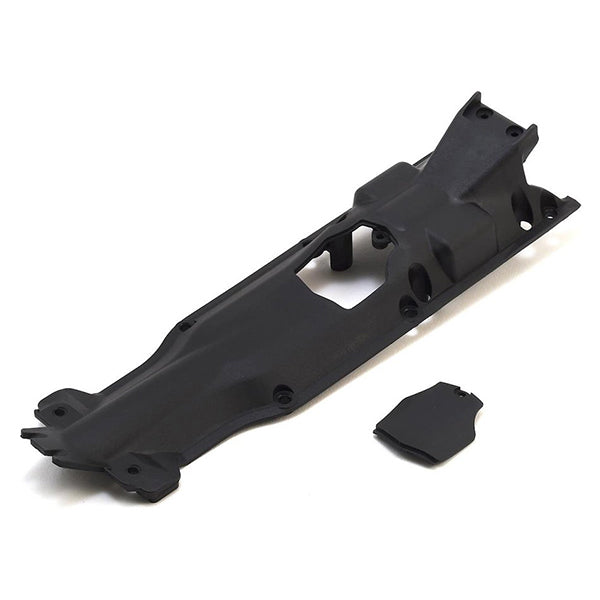 Traxxas E-Revo VXL 2.0 Nylon Transmission Skidplate Cover (Black)