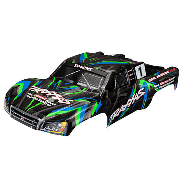 Traxxas Body, Slash 4X4, Green Default Title