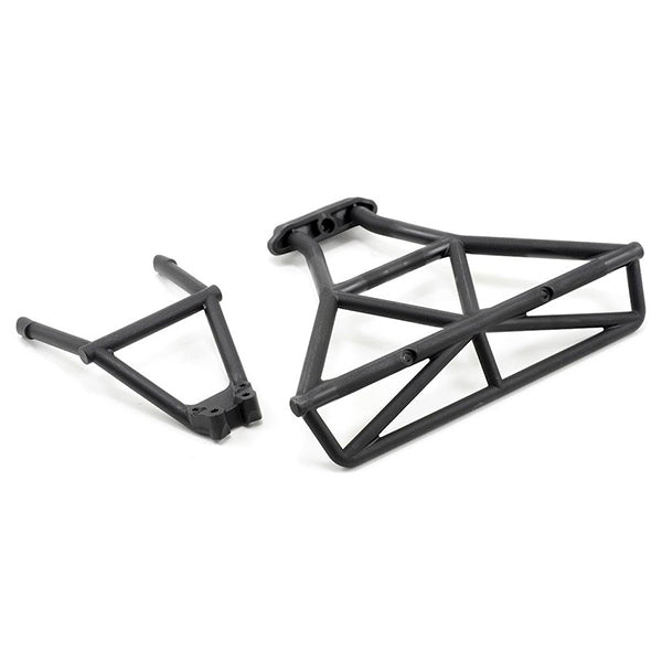 Traxxas Rear Bumper & Mount (Black)