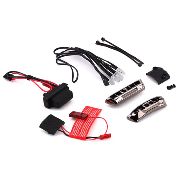 Traxxas Complete LED Light Kit (Red) (2) (1/16 E-Revo) Default Title