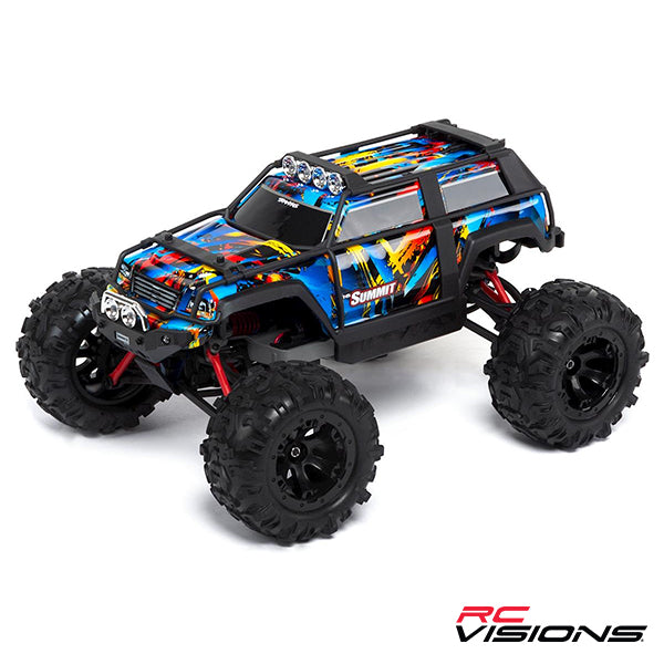 Traxxas Summit 1/16 4WD RTR Truck (Rock n Roll) w/TQ Radio, LED Lights, Battery & Charger & Charger Default Title