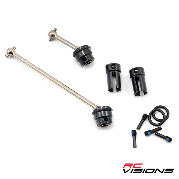 Traxxas 1/16 Steel Center Driveshaft Set Default Title