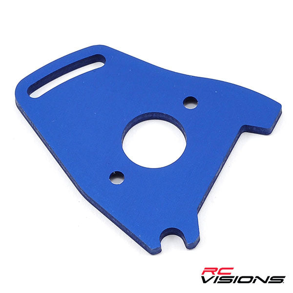 Traxxas Aluminum Motor Plate (Blue) Default Title