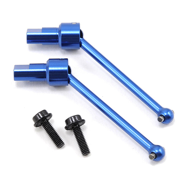 Traxxas LaTrax Aluminum Front/Rear Driveshaft (2) (Blue) Default Title