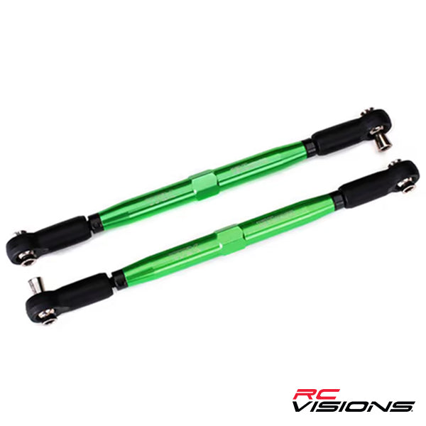 Traxxas X-Maxx Aluminum Toe Links (Green) (2) Default Title