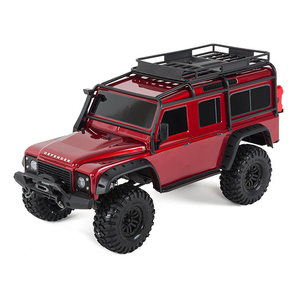 Traxxas TRX-4 1/10 Scale Trail Rock Crawler w/Land Rover Defender Body w/XL-5 ESC & TQi 2.4GHz Radio