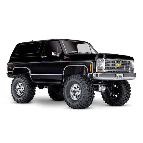 Traxxas TRX-4 1/10 Trail Crawler Truck w/'79 Chevrolet K5 Blazer Body (Black) w/TQi 2.4GHz Radio Default Title