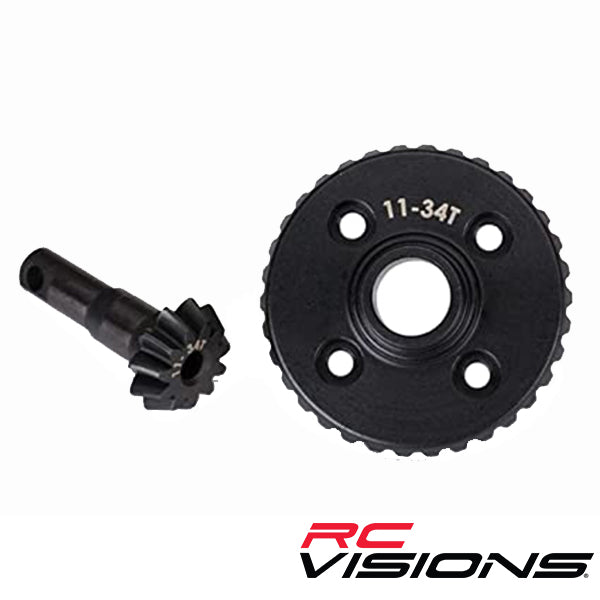 Traxxas TRX-4 Machined Ring & Pinion Gear (11/34T)