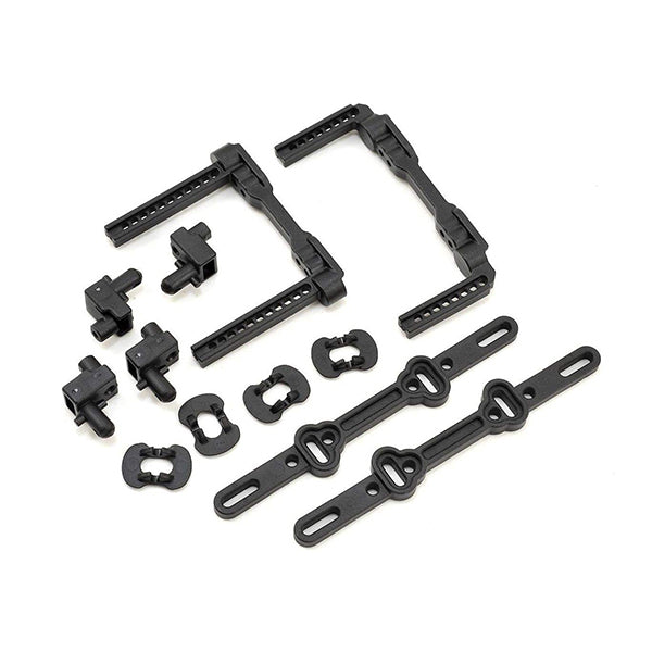 Traxxas 4-Tec 2.0 Front & Rear Body Mount Posts & Slider Set Default Title