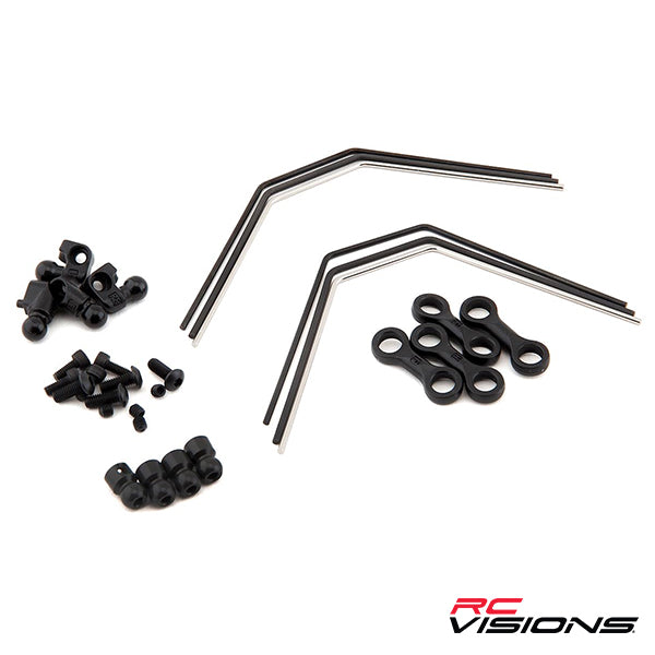 Traxxas 4-Tec 2.0 Front & Rear Sway Bar Kit Default Title