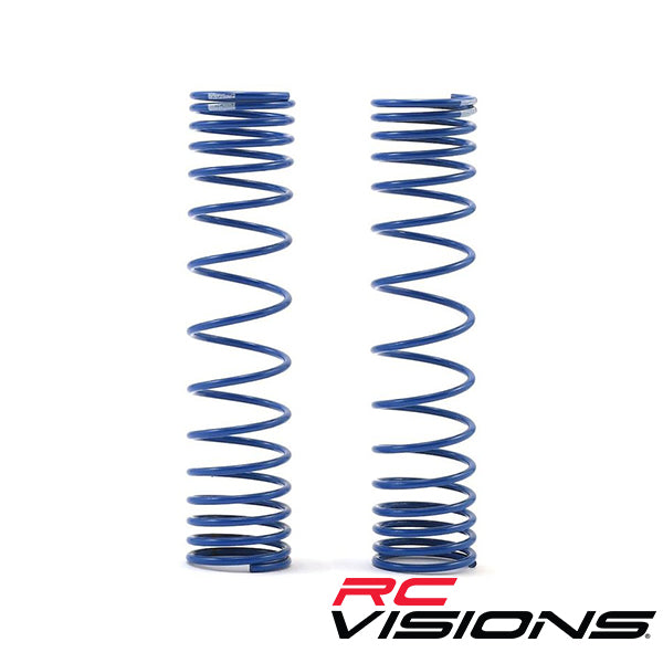 Traxxas Unlimited Desert Racer GTR Front Shock Spring (Blue) (2) - Remote Control Toys - Traxxas