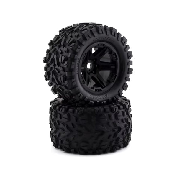 Traxxas Talon EXT 3.8" Pre-Mounted E-Revo 2.0 Tires w/17mm Hex (2) (Black) Default Title