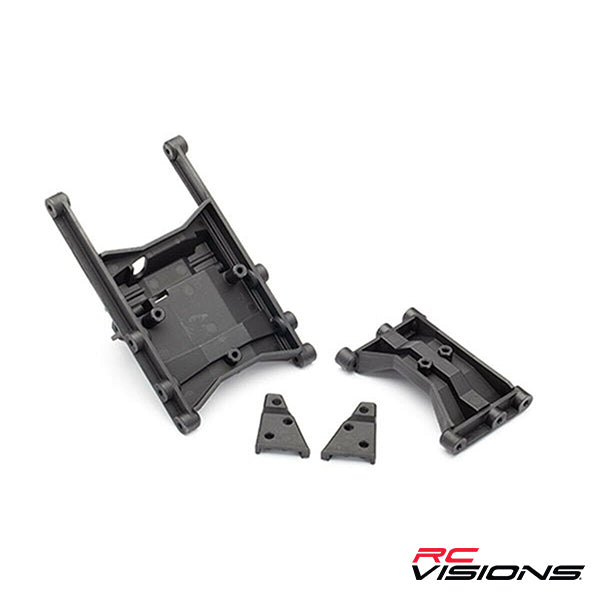Traxxas Chassis Crossmember Indermediate (1) & Rear (1) Default Title