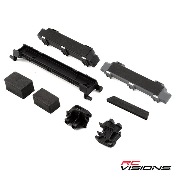 Traxxas Battery hold-down/ mounts (front & rear) Default Title