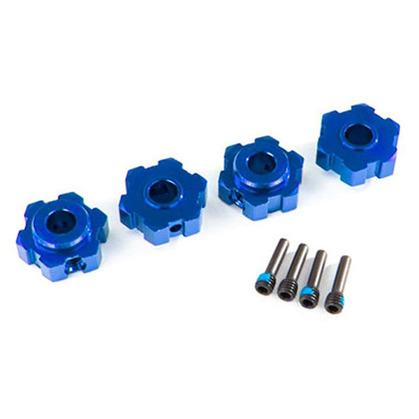 Traxxas Maxx Aluminum Wheel Hex (Blue) (4)