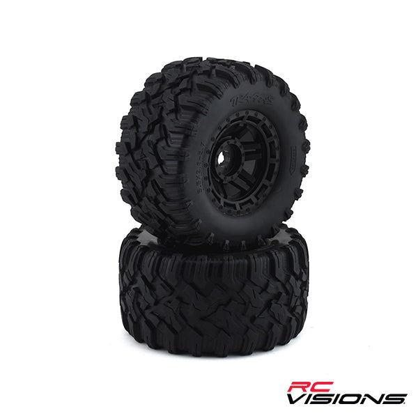 Traxxas Maxx 2.8" All-Terrain Pre-Mounted Tires (2) (Black) Default Title