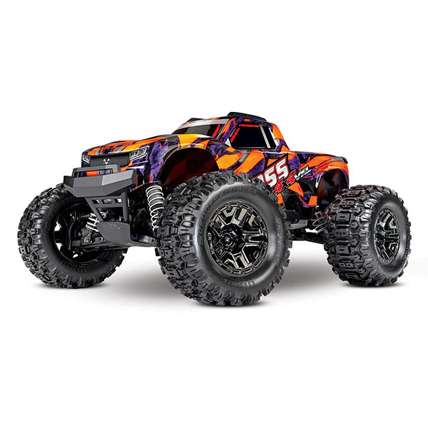 Traxxas Hoss 4X4 VXL 3S 4WD Brushless RTR Monster Truck w/TQi 2.4GHz Radio, TSM & Self-Righting Orange