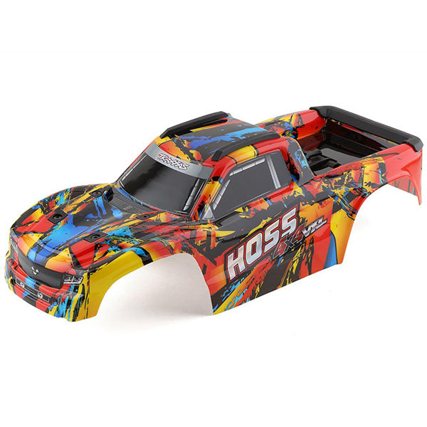 Traxxas Hoss® 4X4 VXL Pre-Painted Body Solar Flare