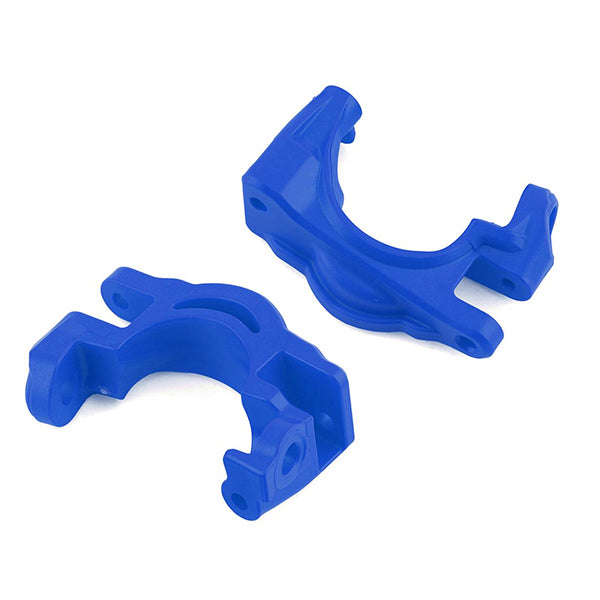 Traxxas Caster blocks (c-hubs), extreme heavy duty (left & right) Blue