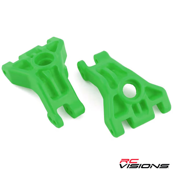 Traxxas Carriers, stub axle, rear, extreme heavy duty (left & right) Green
