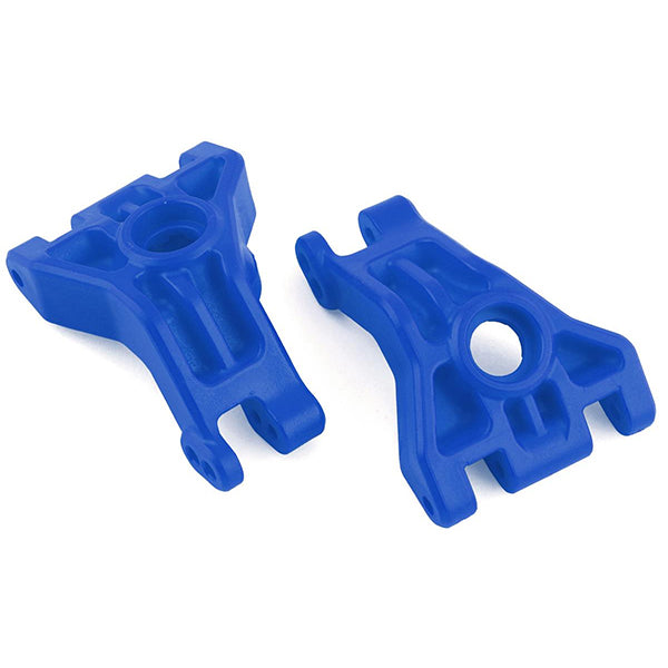 Traxxas Carriers, stub axle, rear, extreme heavy duty (left & right) Blue