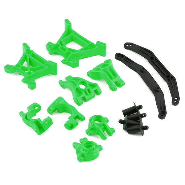 Traxxas Outer Driveline & Suspension Upgrade Kit, extreme heavy duty Green