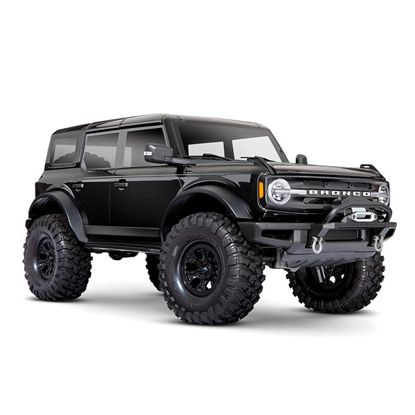 Traxxas TRX-4 1/10 Trail Crawler Truck w/2021 Ford Bronco Body & TQi 2.4GHz Radio Black