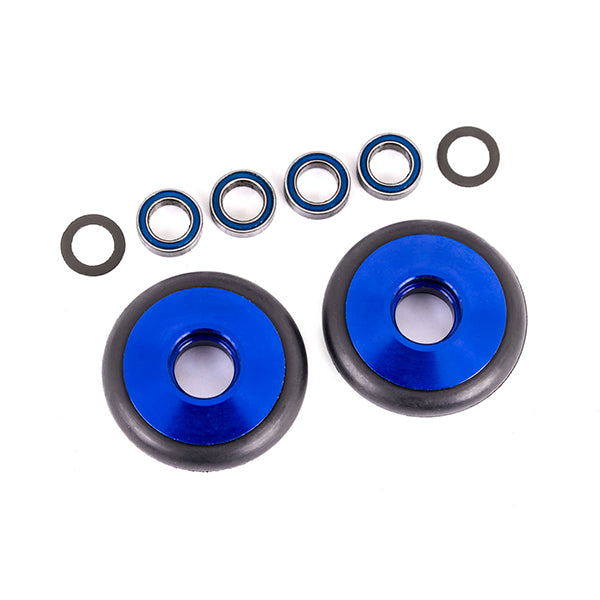 Traxxas Bandit/Rustler/Stampede 2WD Aluminum Wheelie Bar Wheels (2)