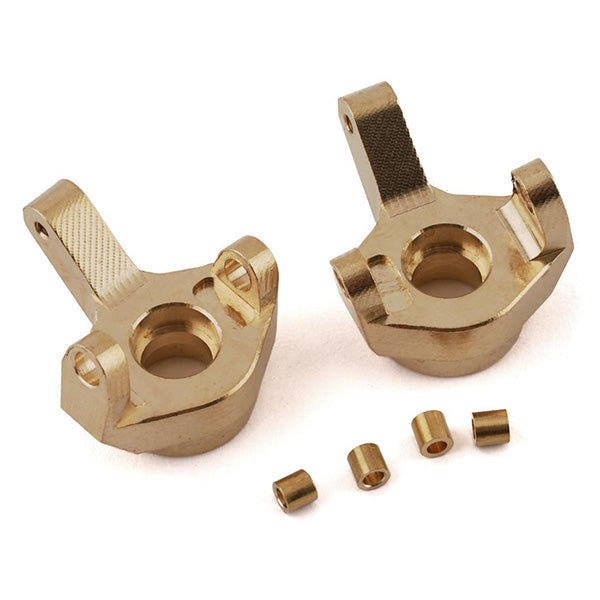 Yeah Racing SCX24 Brass Front Steering Knuckles Default Title