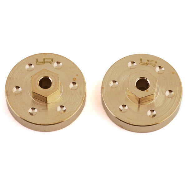 Yeah Racing SCX24 Brass Wheel Hex Hub (2) (13.5g)