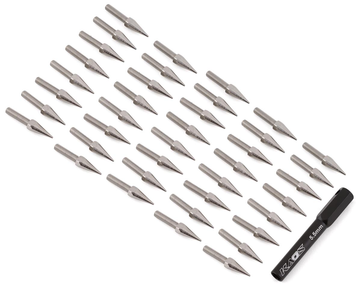 CEN 2.5mm Bullet Spiked Wheel Lug Bolts w/Tool (40) -  - AMain Distributing