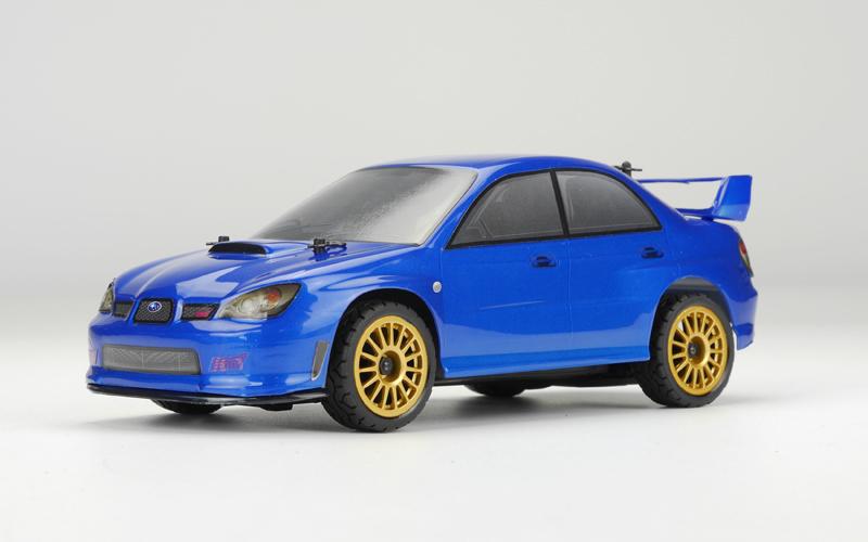 Carisma GT24 1/24 Scale Micro 4WD Brushless RTR, Subaru STI 2006