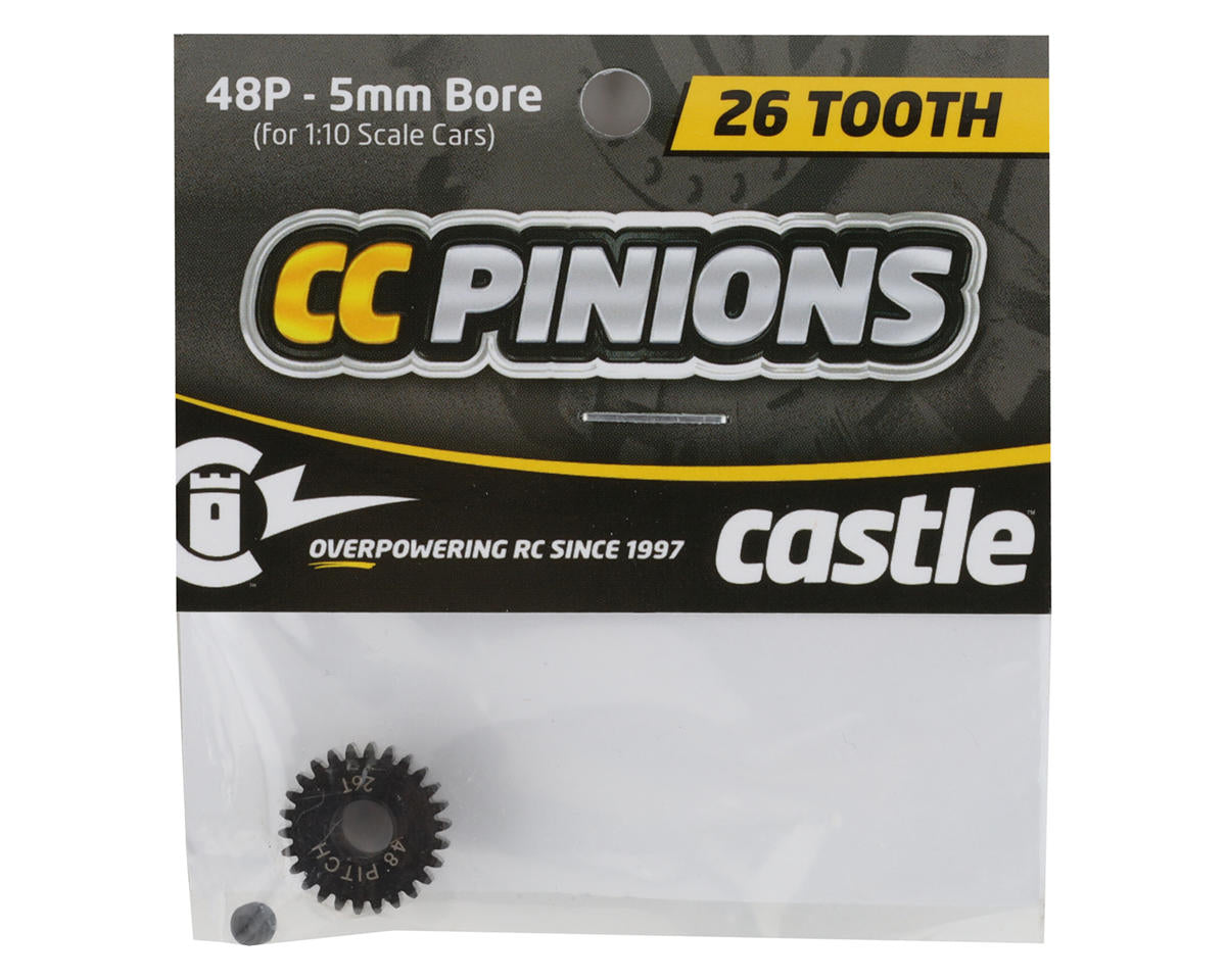 Castle Creations 48P Pinion Gear w/5mm Bore