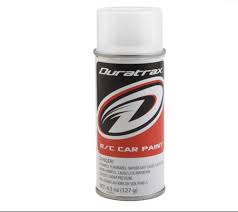 DuraTrax Polycarb Bright White Spray Paint (4.5oz)