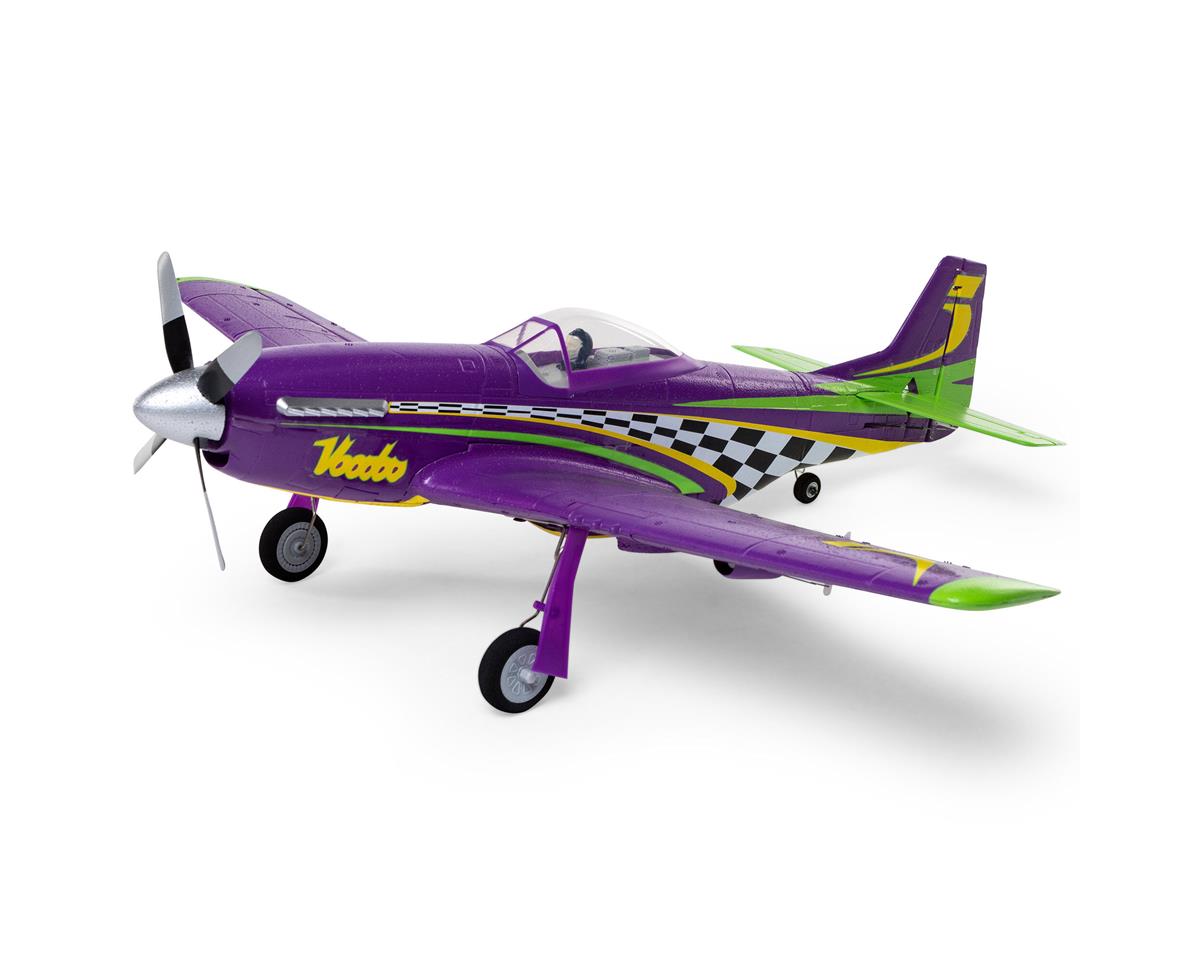 E-flite UMX P-51D Voodoo BNF Basic Electric Airplane (493mm) w/AS3X & SAFE Select