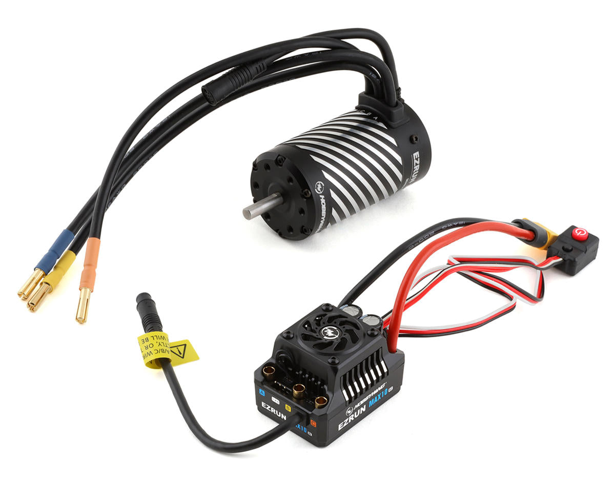 Hobbywing EZRun MAX10 G2 140 Amp Sensored Brushless Waterproof ESC/3665SD Motor Combo (2400kV)