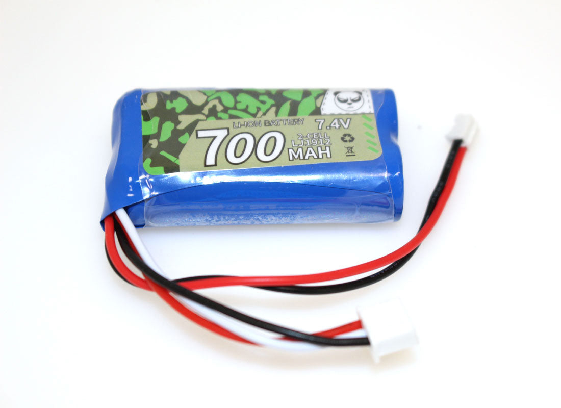 Panda Hobby 7.4V 700mAh Li-ion Battery w/ PH2.0 Connector fits Tetra