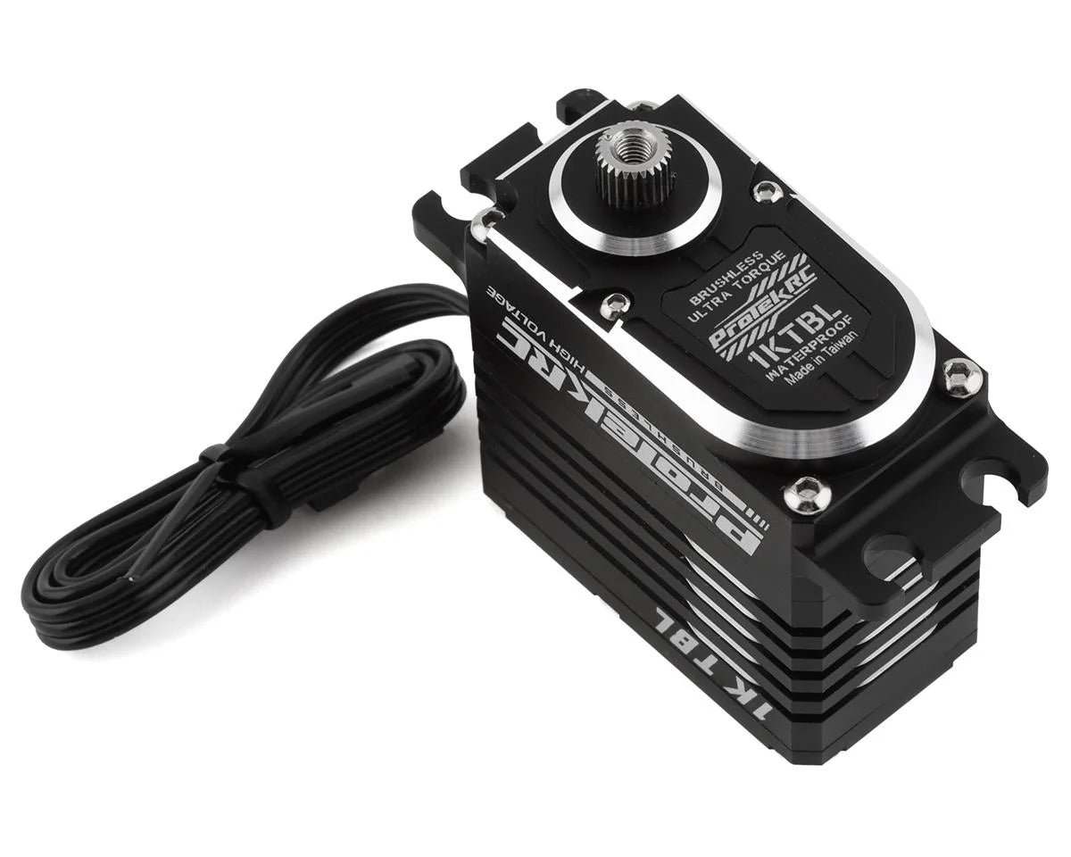 ProTek RC 1KTBL Black Label Ultra High Torque Brushless Waterproof Crawler Servo (High Voltage/Metal Case) (Digital)