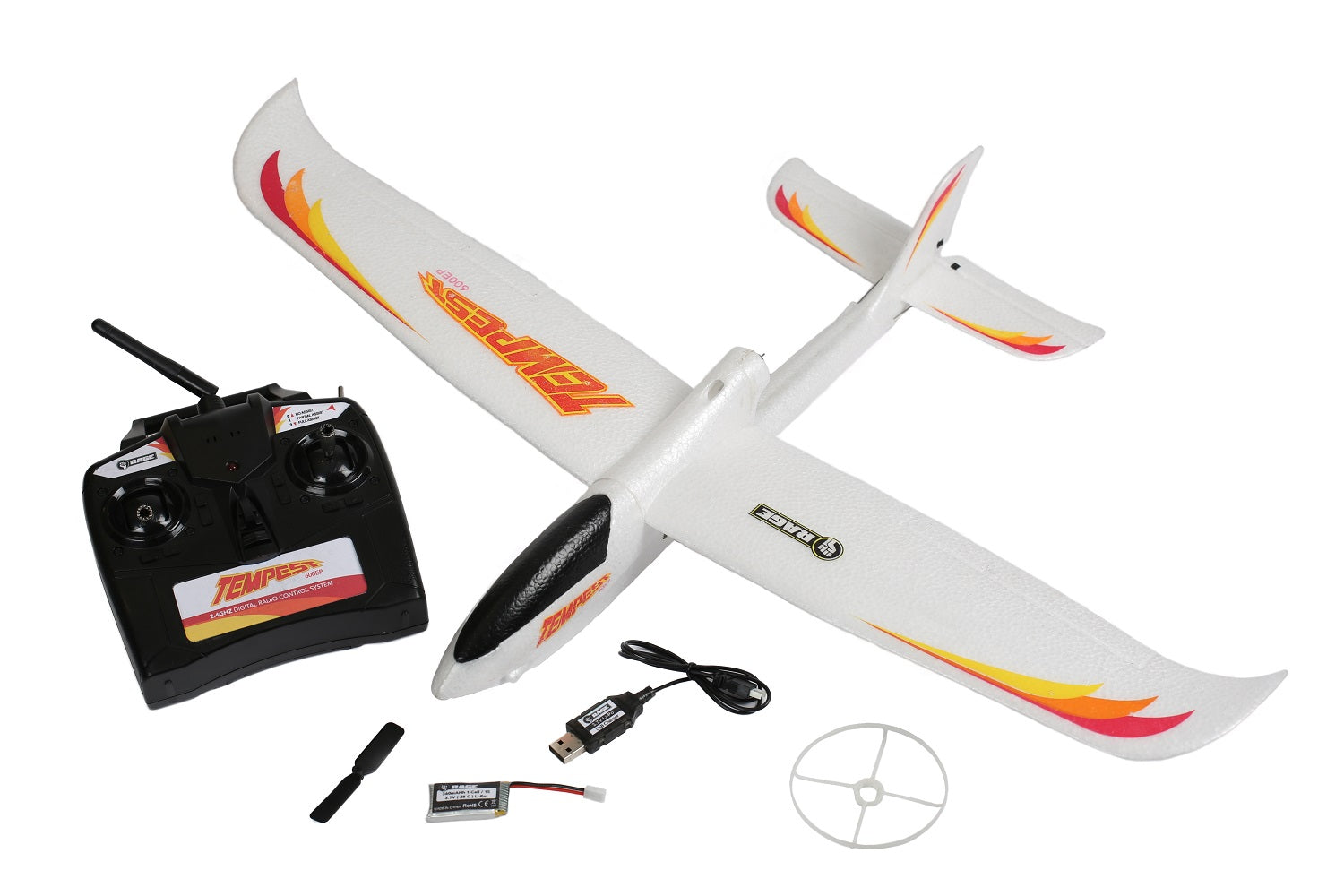 Rage RC Tempest 600 EP RTF Aircraft