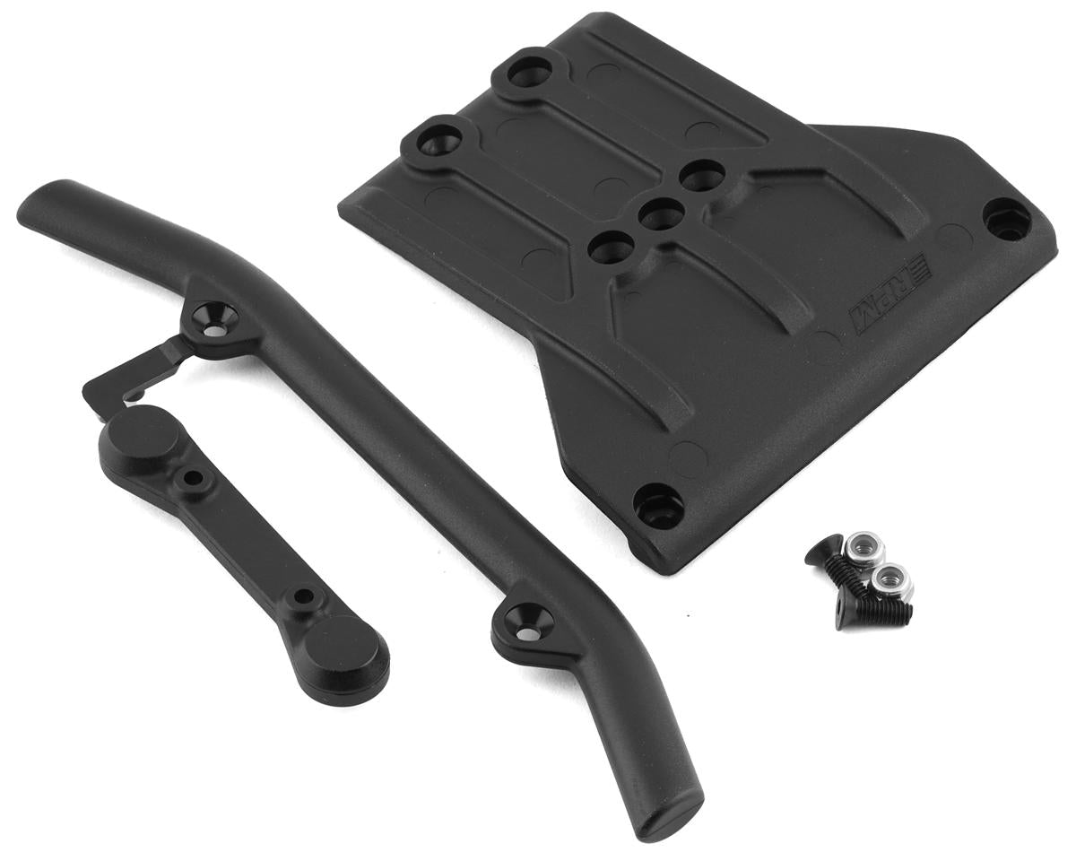 RPM Traxxas Sledge Front Bumper & Skid Plate (Black)