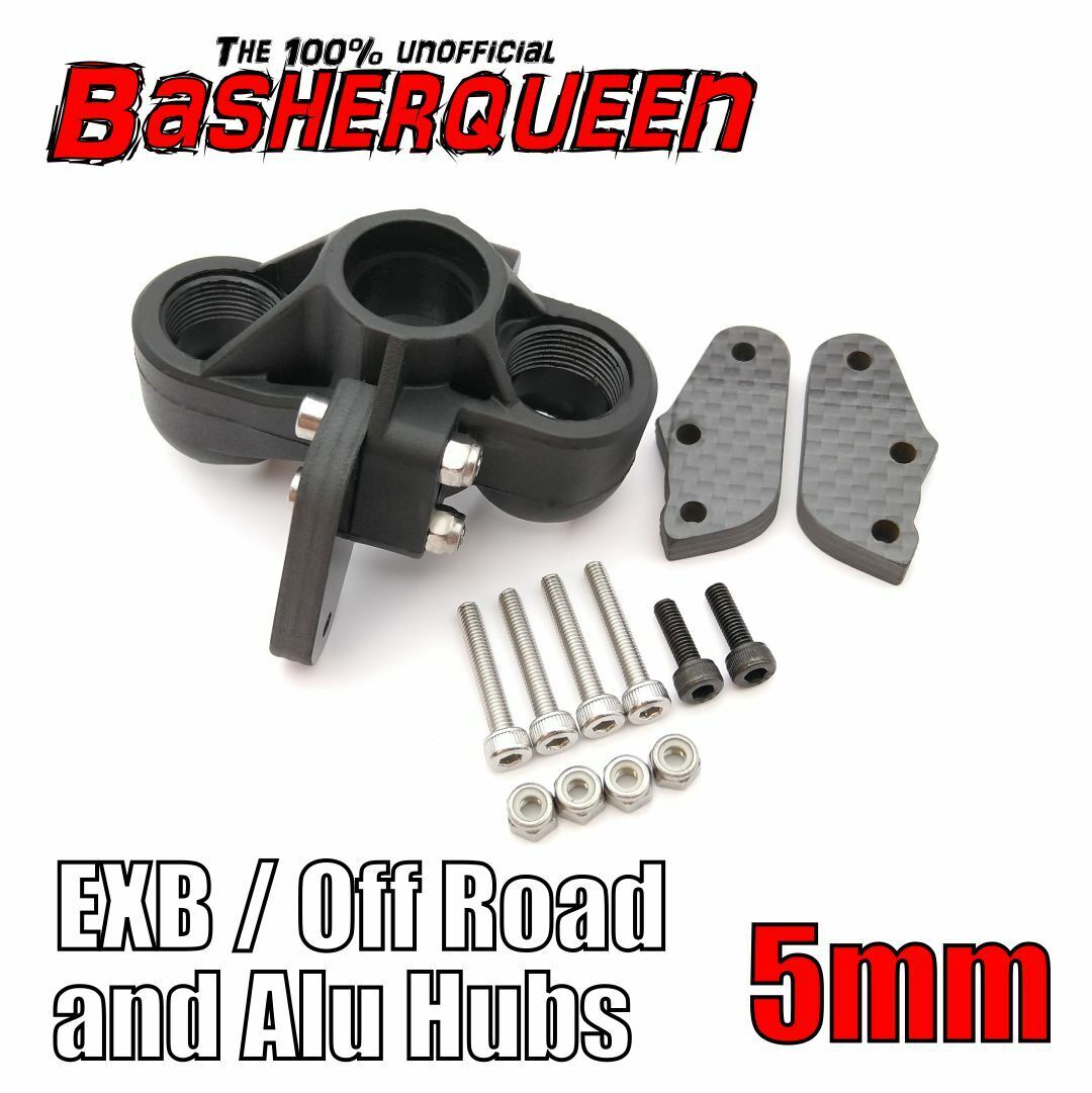 Basherqueen ARRMA Carbon Fiber UHD Steering Plate